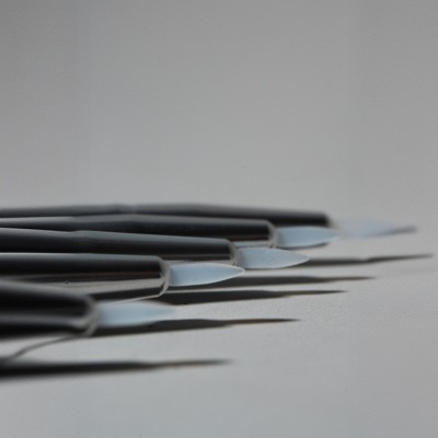 BG - Pincel silicona Black (Pack x 5)