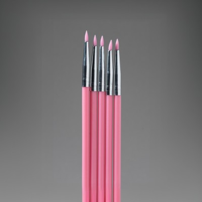 BG - Pincel punta Silicona (Pack x5)